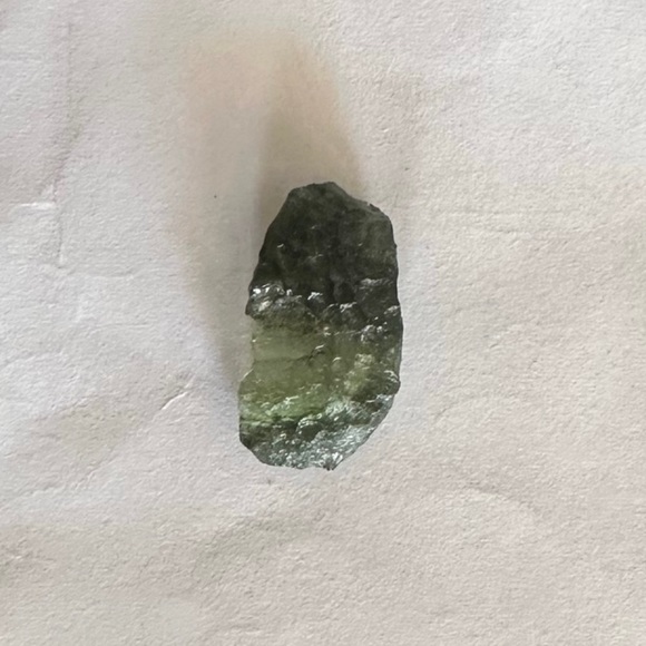 Raw Moldavite Stone from Czech Republic 1 Gram Authentic Metaphysical Spiritual - Picture 3 of 15